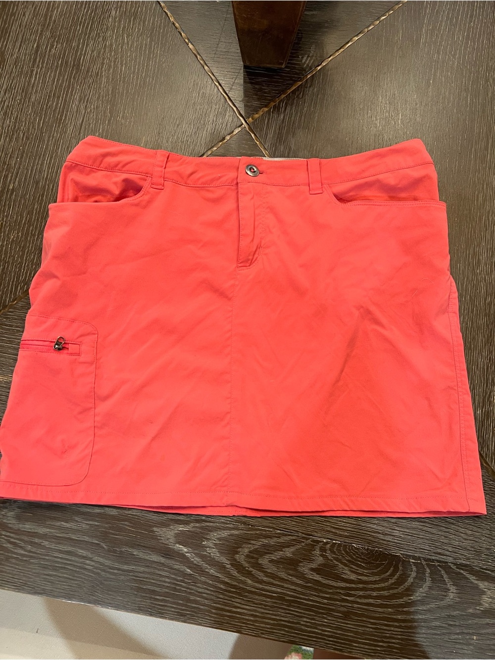Patagonia coral/pink skirt